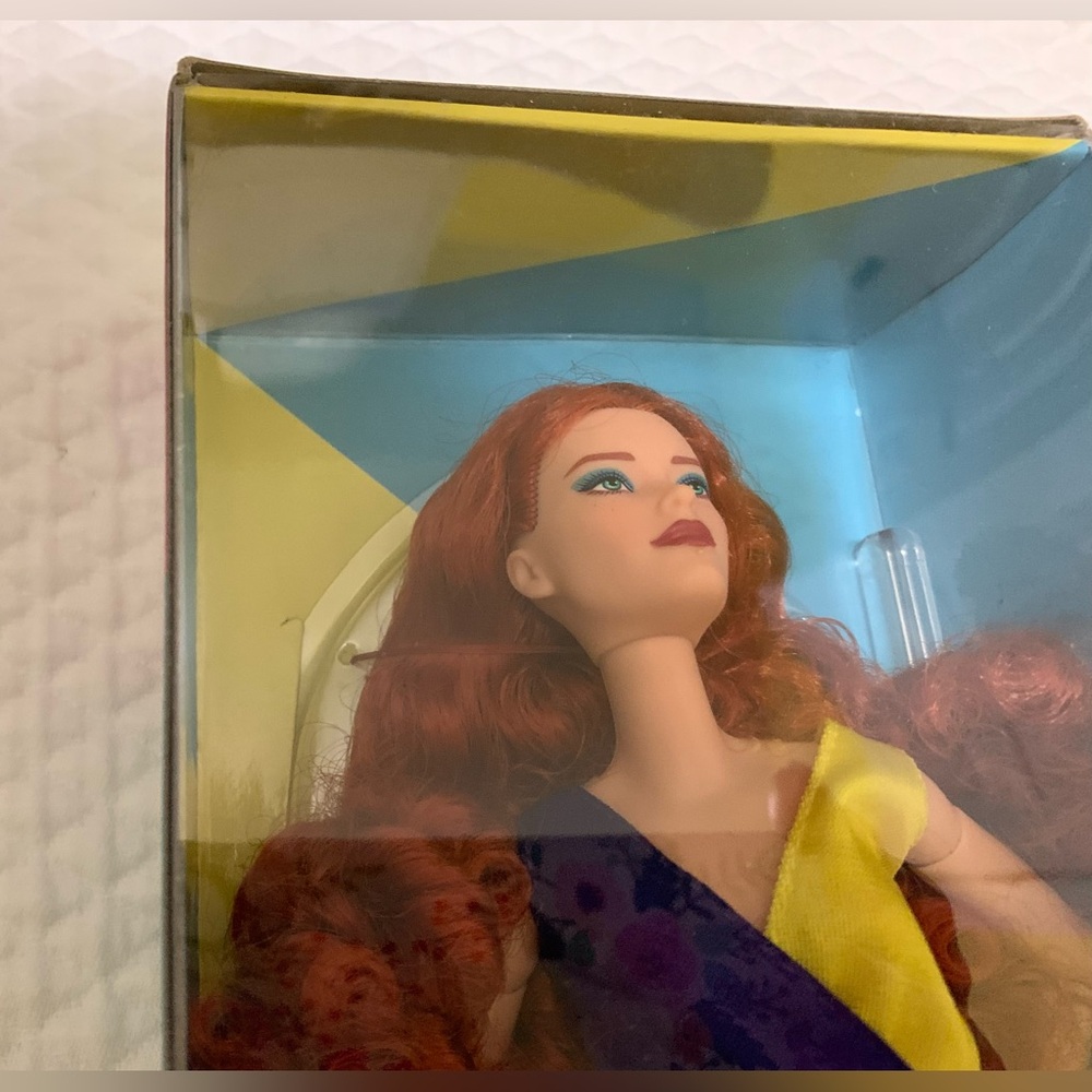 NIB Barbie 13 Signature Looks Doll Curly Red Hair Redhead - Picture 2 of 5